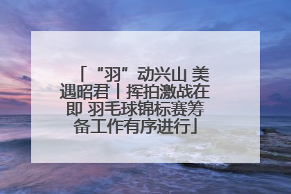 “羽”动兴山 美遇昭君丨挥拍激战在即 羽毛球锦标赛筹备工作有序进行