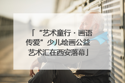 “艺术童行・画语传爱”少儿绘画公益艺术汇在西安落幕