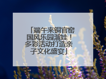 端午来铜官窑国风乐园溜娃！多彩活动打造亲子文化盛宴