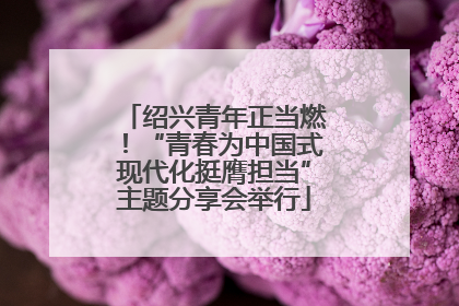 绍兴青年正当燃！“青春为中国式现代化挺膺担当”主题分享会举行