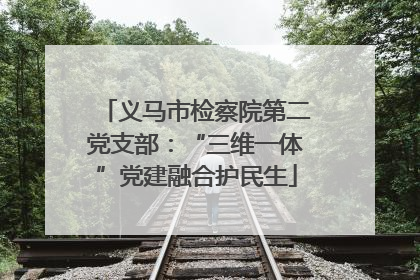 义马市检察院第二党支部：“三维一体”党建融合护民生