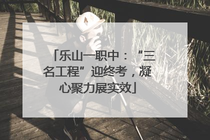 乐山一职中：“三名工程”迎终考，凝心聚力展实效