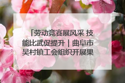 劳动竞赛展风采 技能比武促提升｜曲阜市吴村镇工会组织开展果树套袋技能竞赛