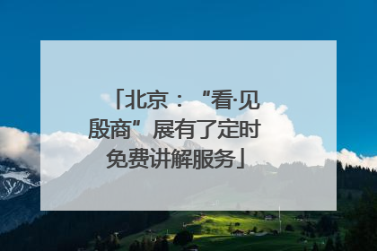 北京：“看·见殷商”展有了定时免费讲解服务