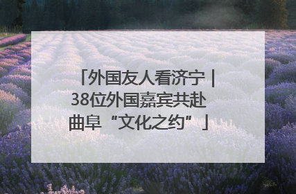 外国友人看济宁｜38位外国嘉宾共赴曲阜“文化之约”