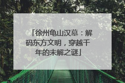 徐州龟山汉墓：解码东方文明，穿越千年的未解之谜