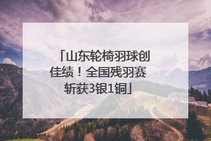 山东轮椅羽球创佳绩！全国残羽赛斩获3银1铜