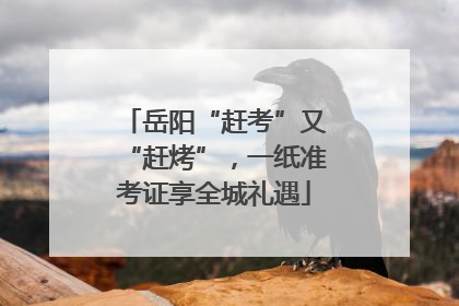 岳阳“赶考”又“赶烤”，一纸准考证享全城礼遇