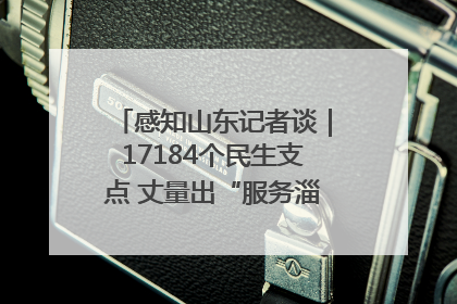感知山东记者谈｜17184个民生支点 丈量出“服务淄博”的文明温度
