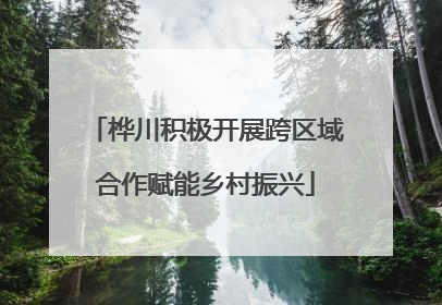 桦川积极开展跨区域合作赋能乡村振兴