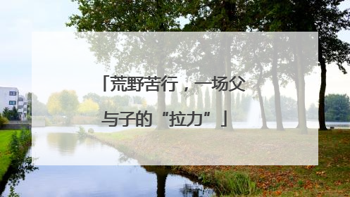 荒野苦行，一场父与子的“拉力”