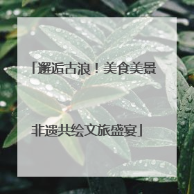 邂逅古浪！美食美景非遗共绘文旅盛宴