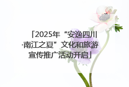 2025年“安逸四川·南江之夏”文化和旅游宣传推广活动开启