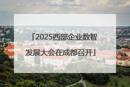 2025西部企业数智发展大会在成都召开
